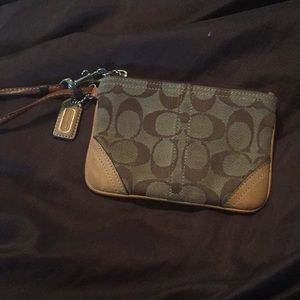 Coach wristlet